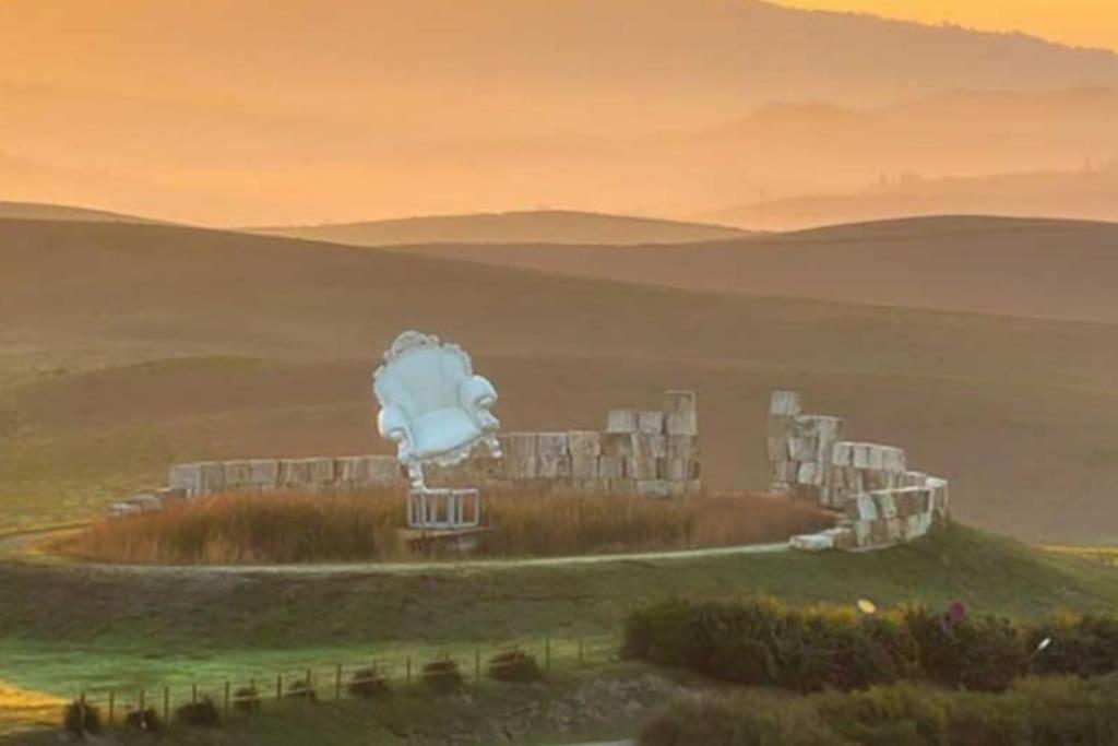 Lajatico Rentals - Terrazza Sul Tramonto Del Silenzio Esterno foto